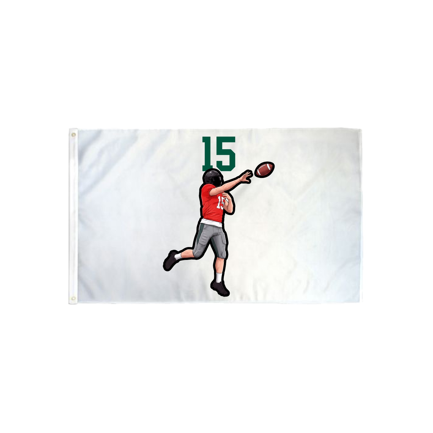 3x5 Flag — Number Top in Classic