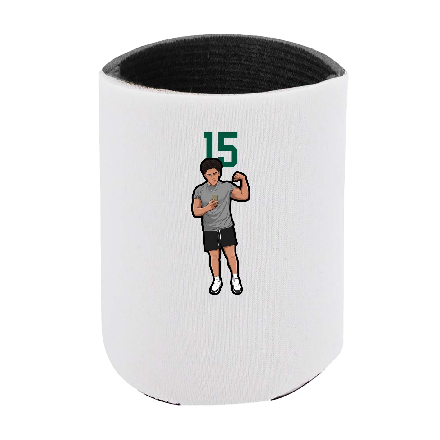 Can Holder — Number Top in White