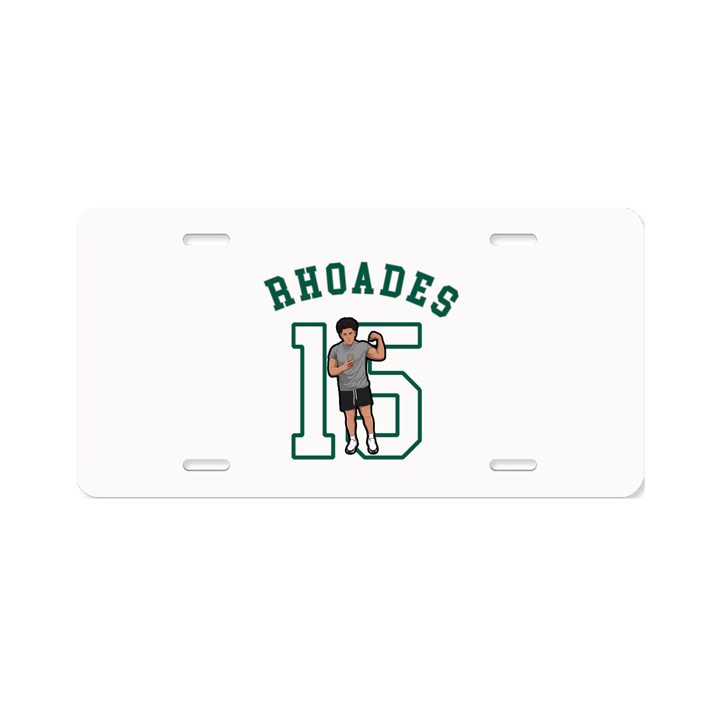 License Plate — Shirsey Arch in Classic