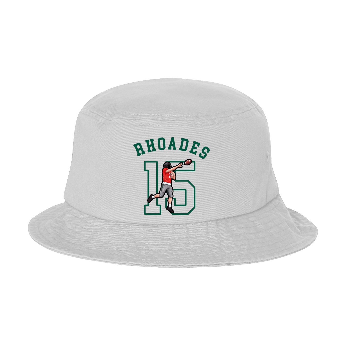 Bucket Cap — Shirsey Arch in White
