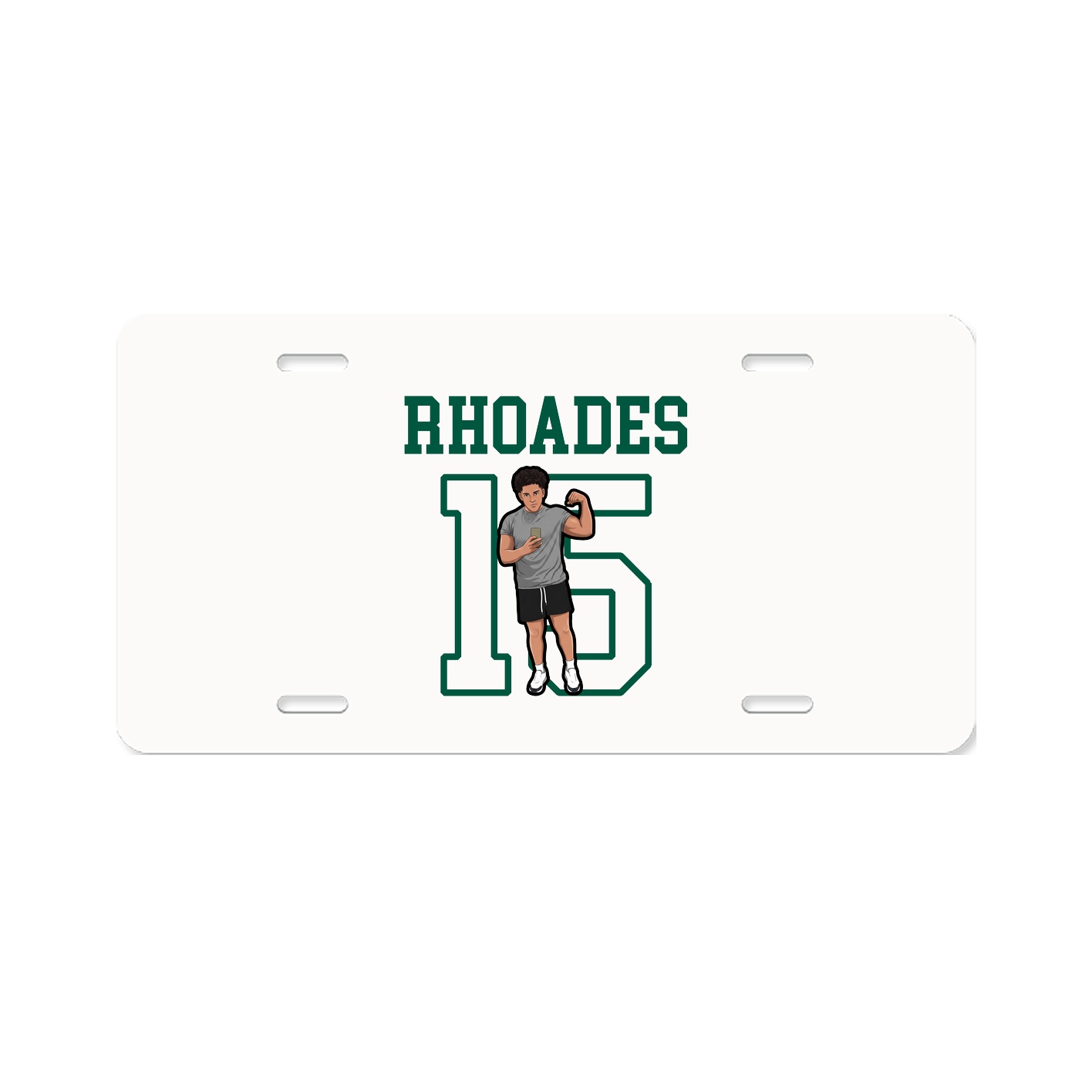License Plate — Shirsey in Classic