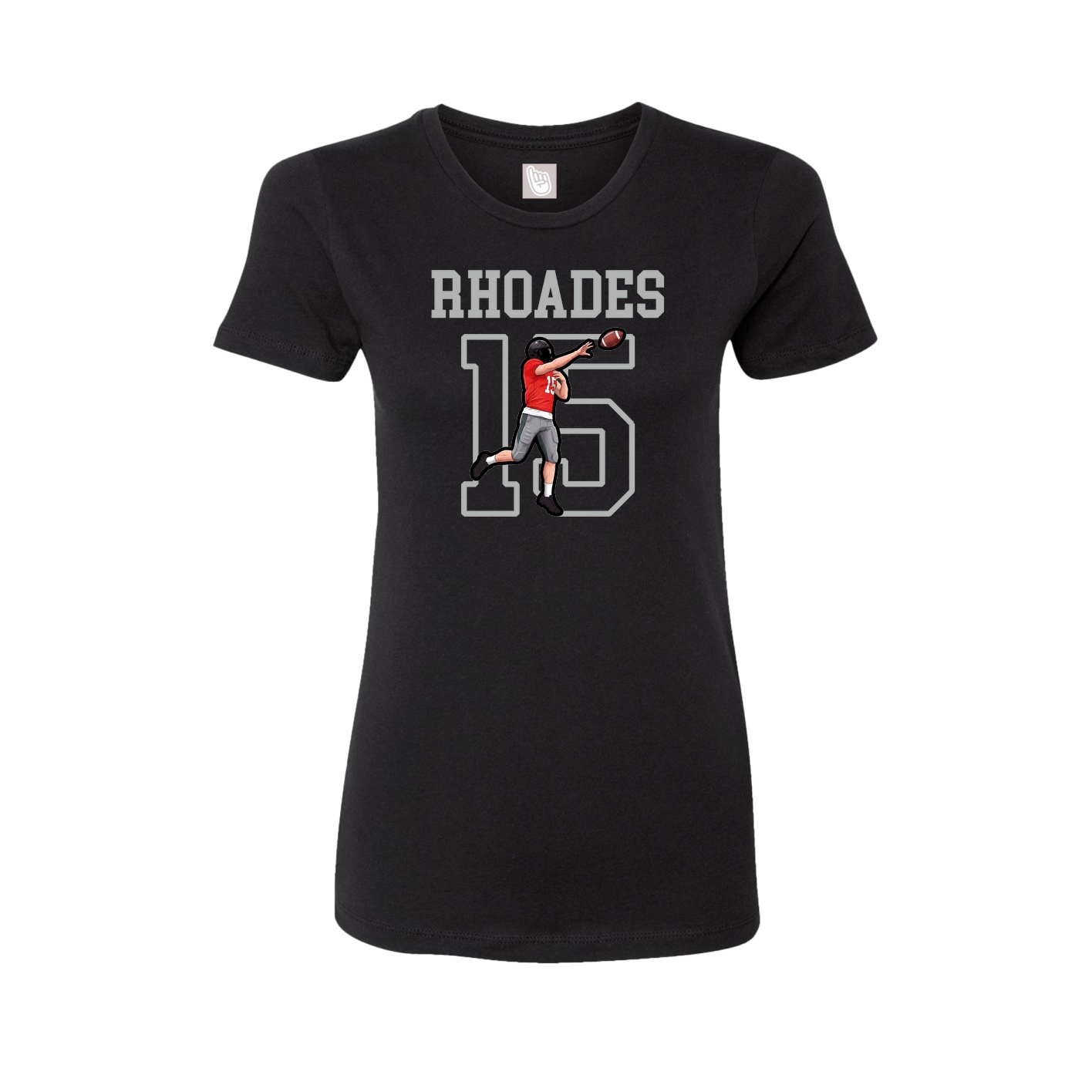 Fitted Women's Tee — Shirsey in Black