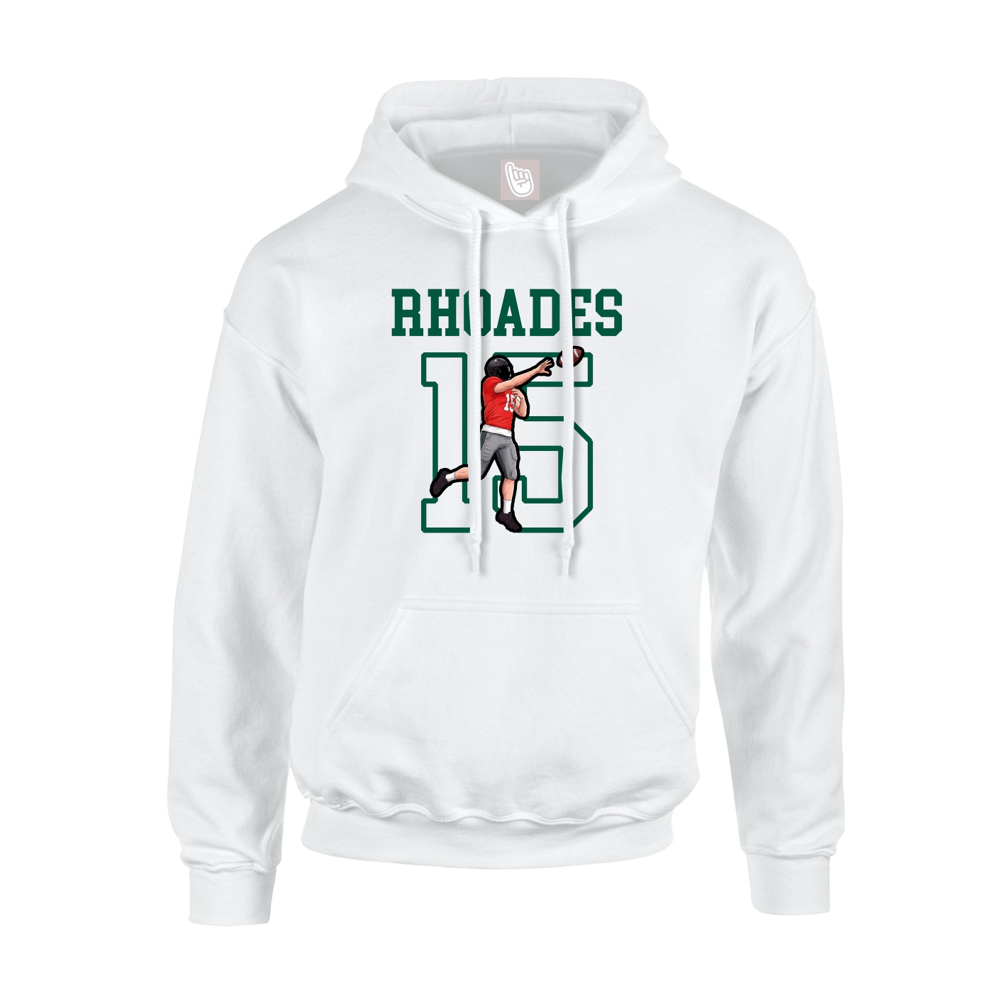 Youth Hoodie — Shirsey in White