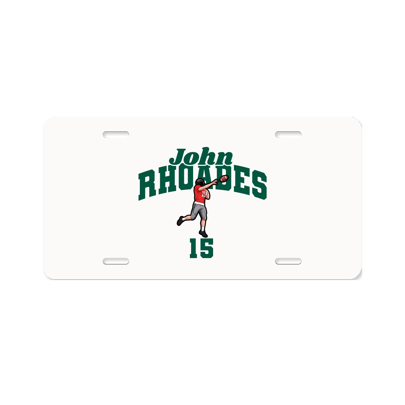 License Plate — Signature Arch in Classic