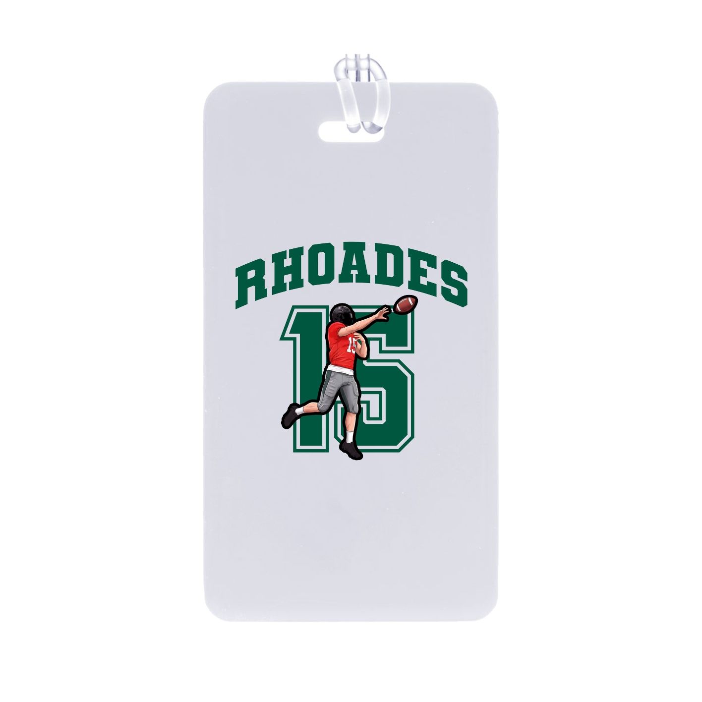 Bag Tag — Number in Classic