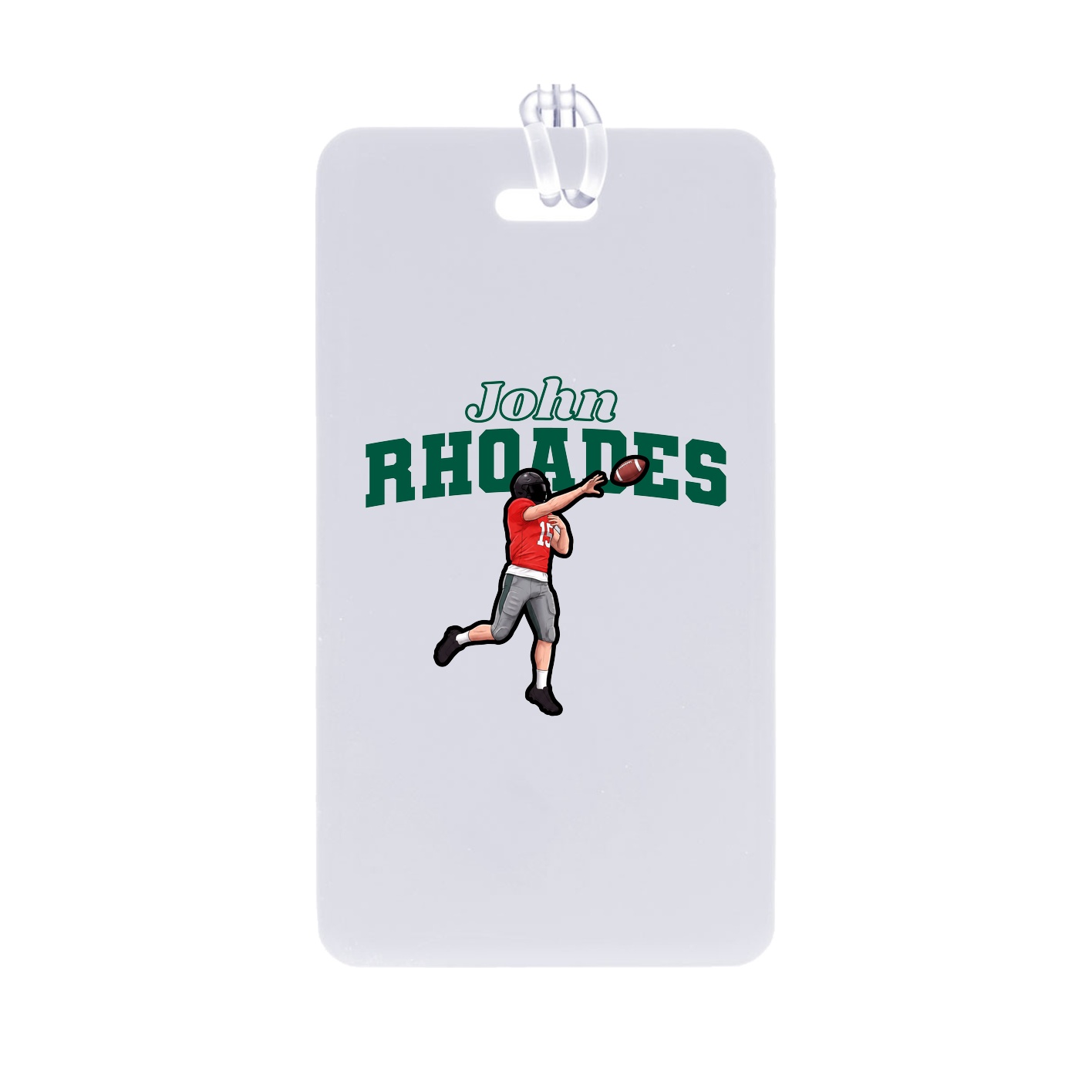 Bag Tag — Name Arch in Classic