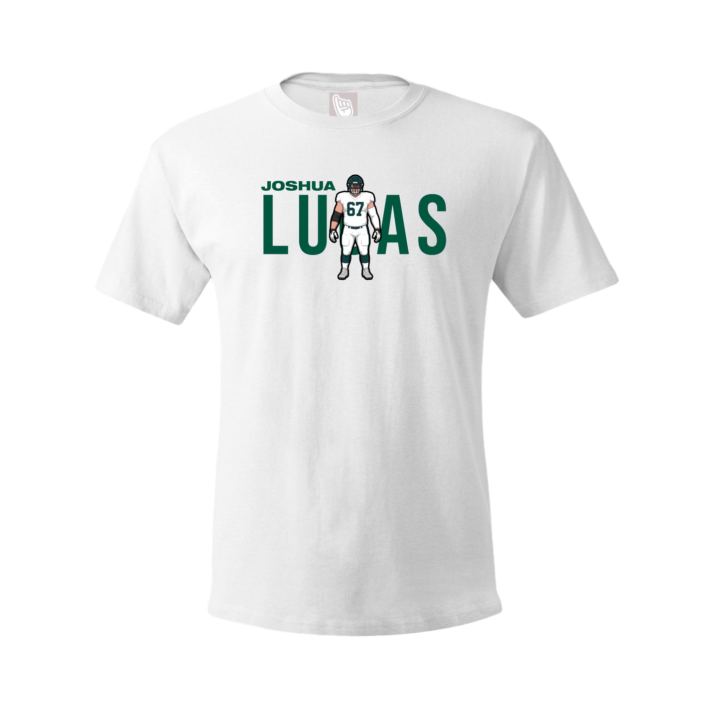 Youth Tee — Player Name in White