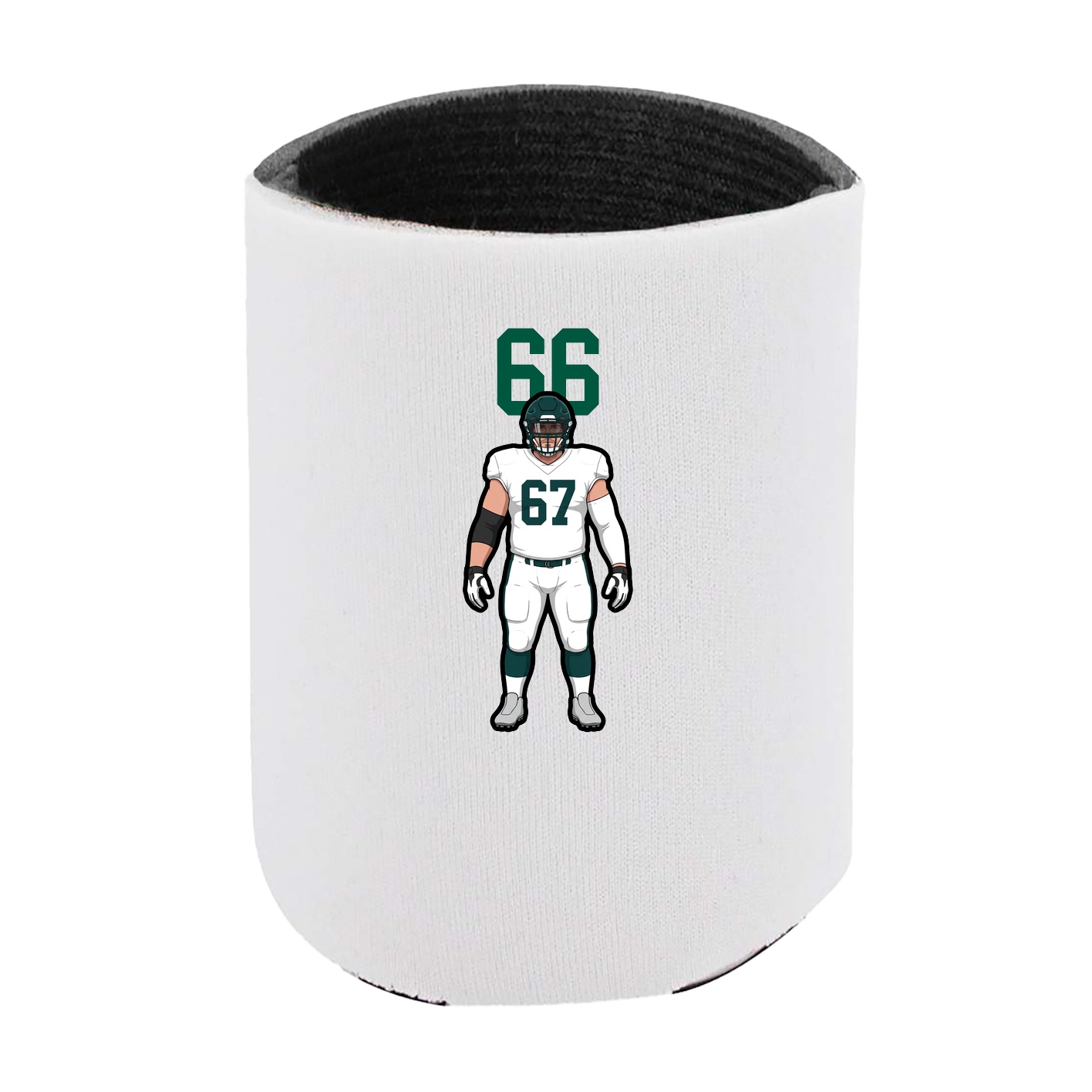Can Holder — Number Top in White