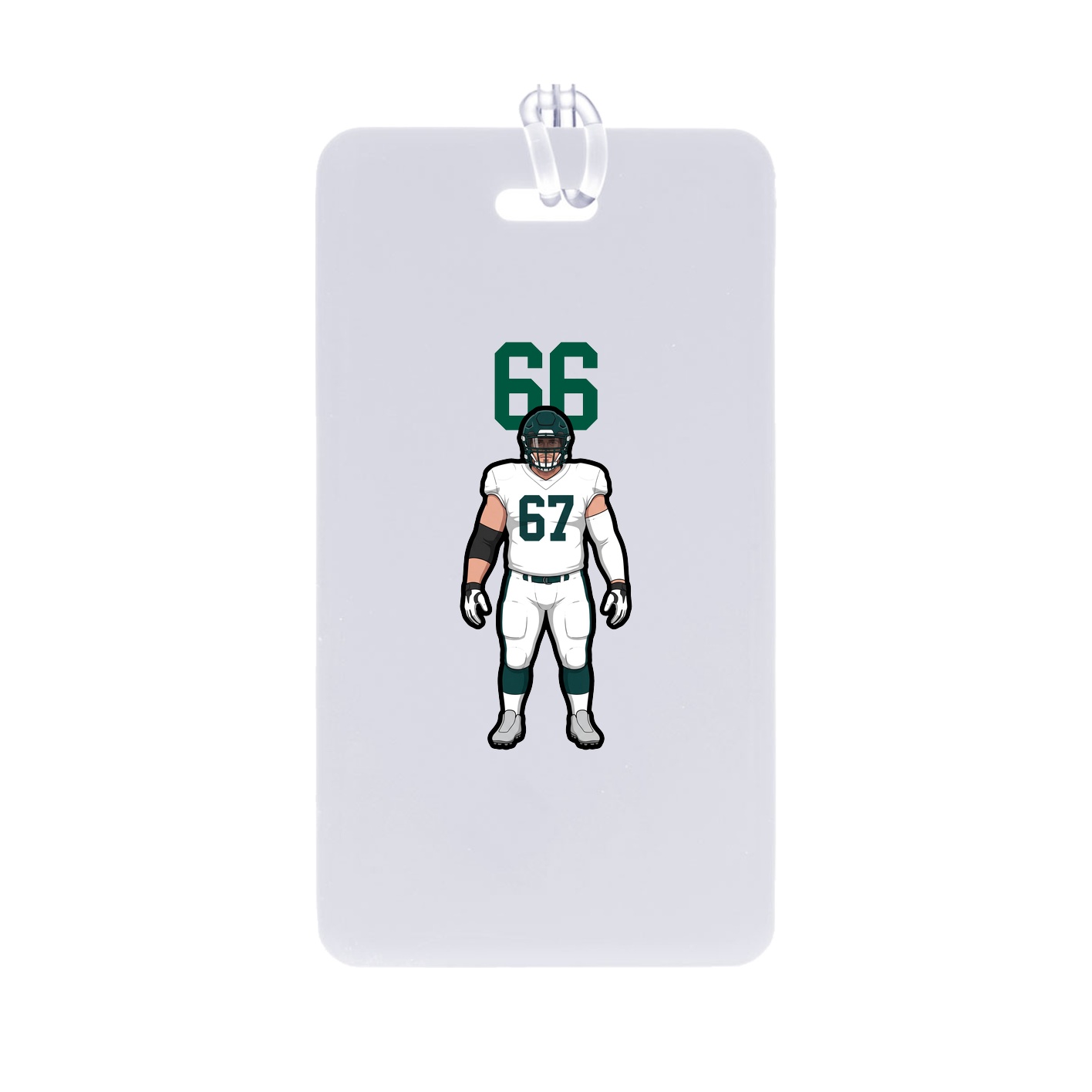 Bag Tag — Number Top in Classic