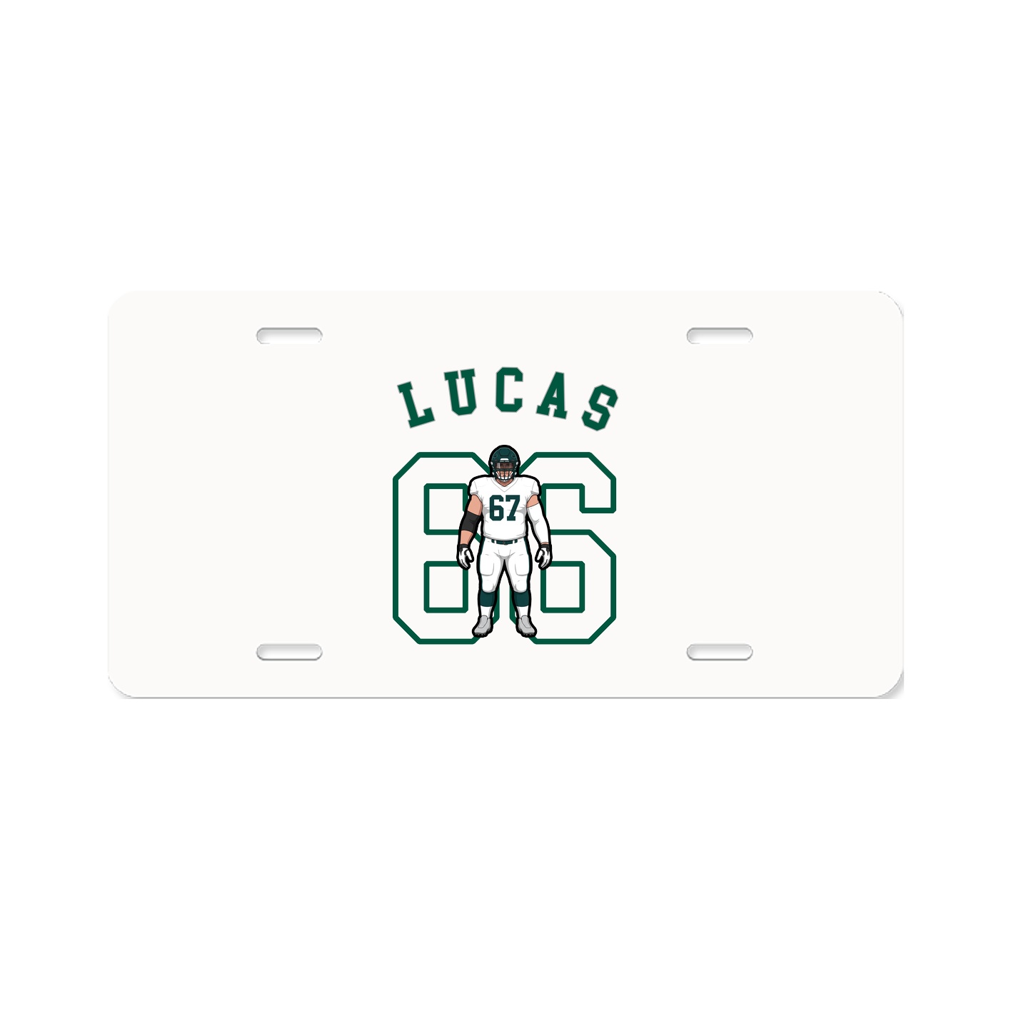 License Plate — Shirsey Arch in Classic