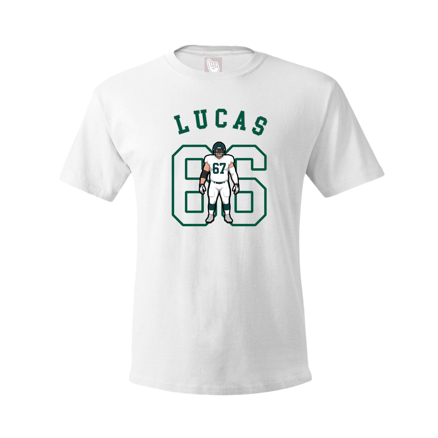 Tee — Shirsey Arch in White