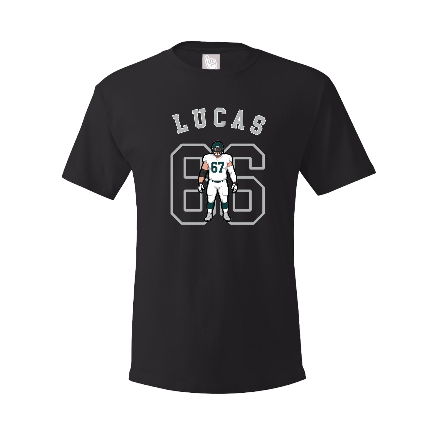 Youth Tee — Shirsey Arch in Black