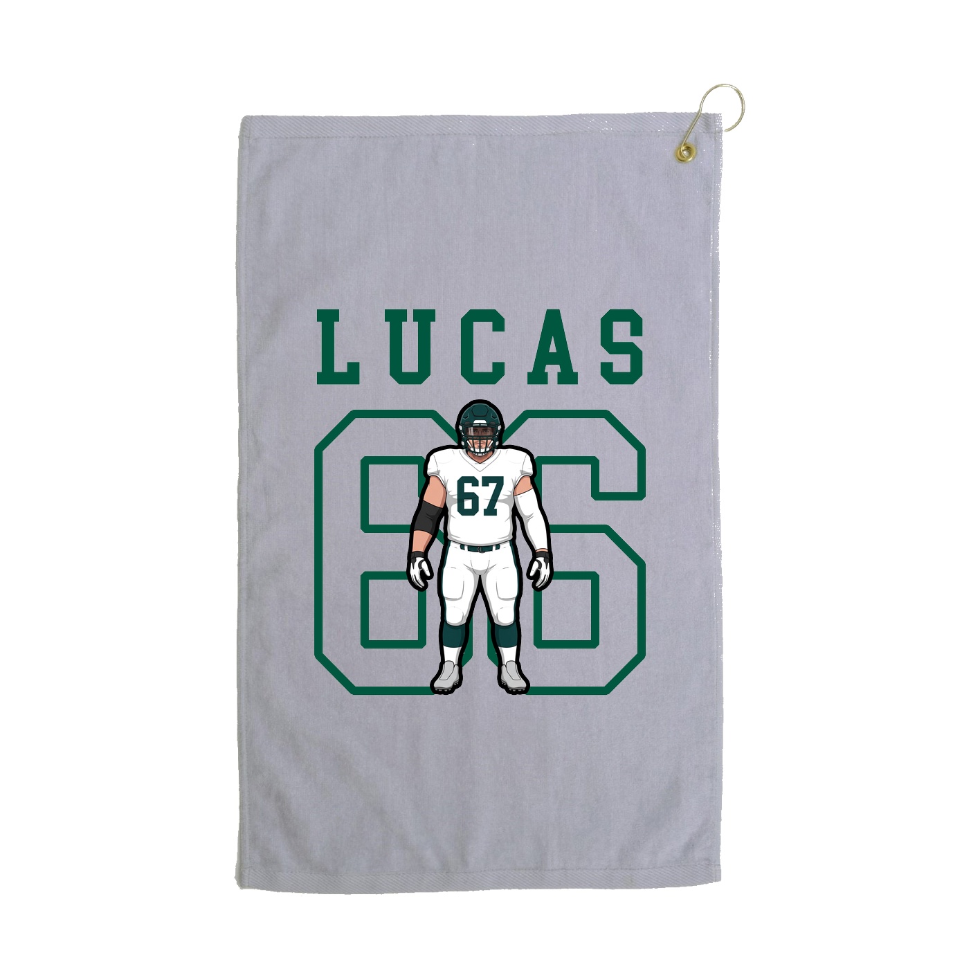 Golf Towel — Shirsey in Grey