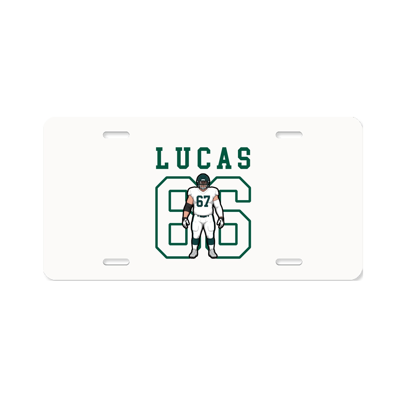 License Plate — Shirsey in Classic