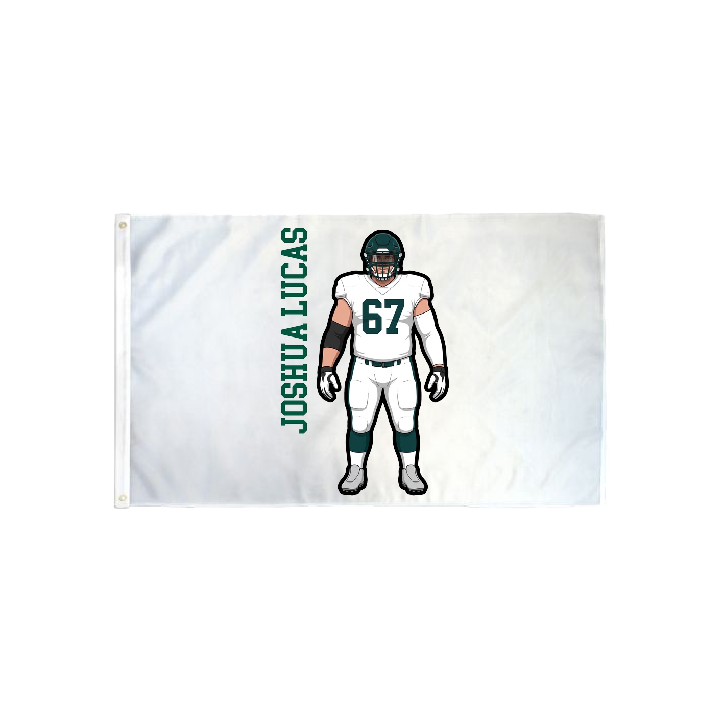 3x5 Flag — Name Vertical in Classic
