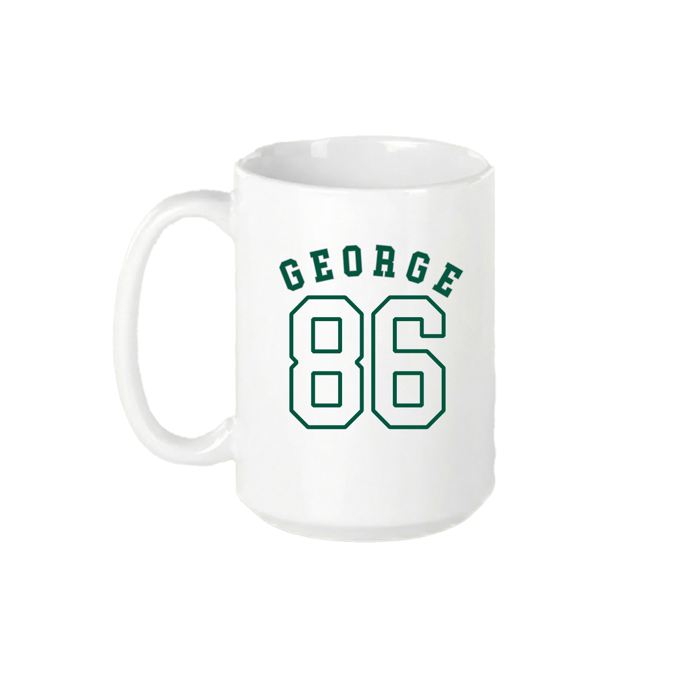 15oz Coffee Mug — Shirsey Arch in White