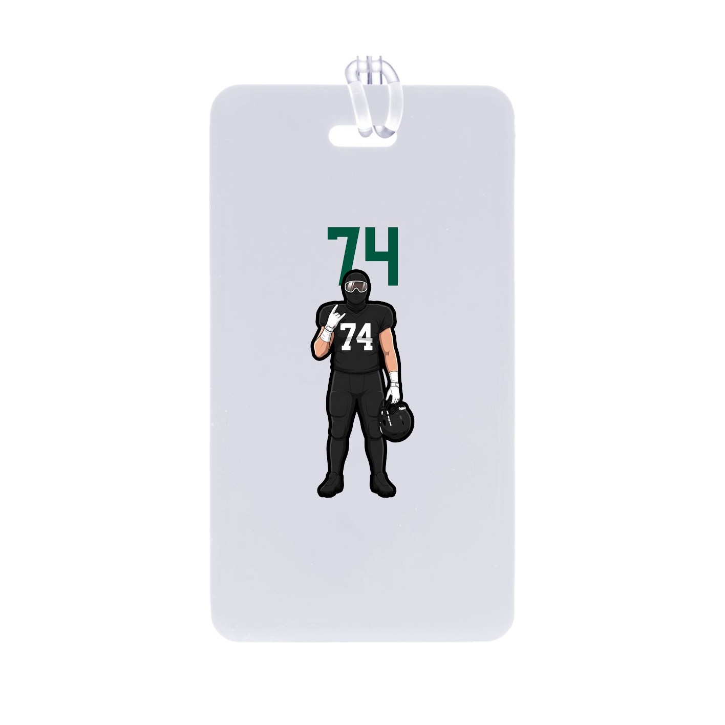 Bag Tag — Number Top in Classic