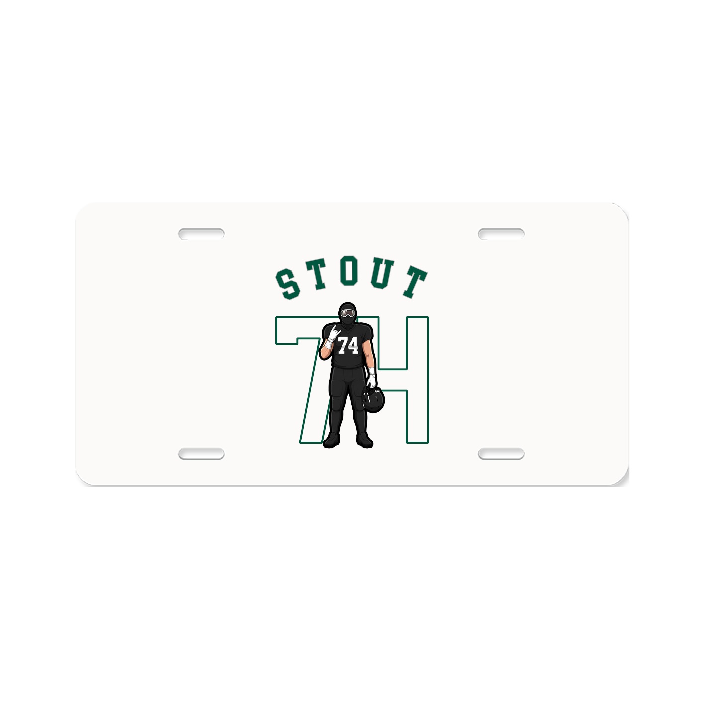 License Plate — Shirsey Arch in Classic