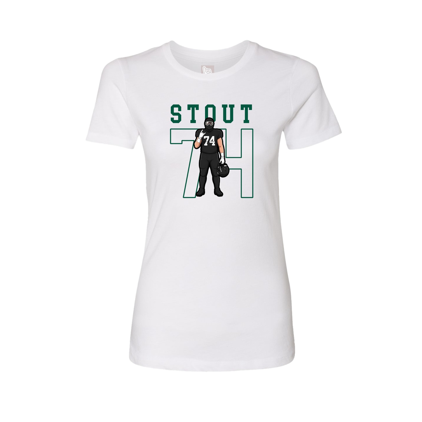Fitted Women's Tee — Shirsey in White