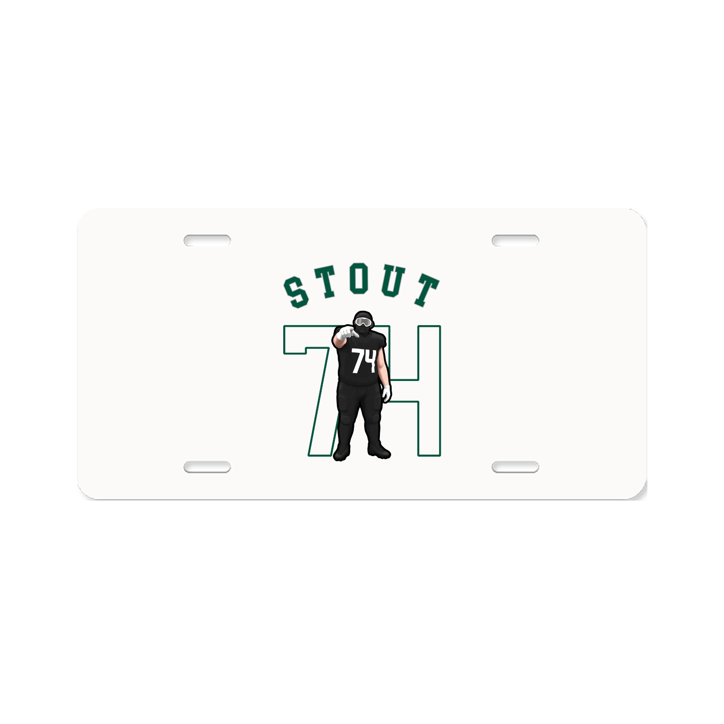 License Plate — Shirsey Arch in Classic