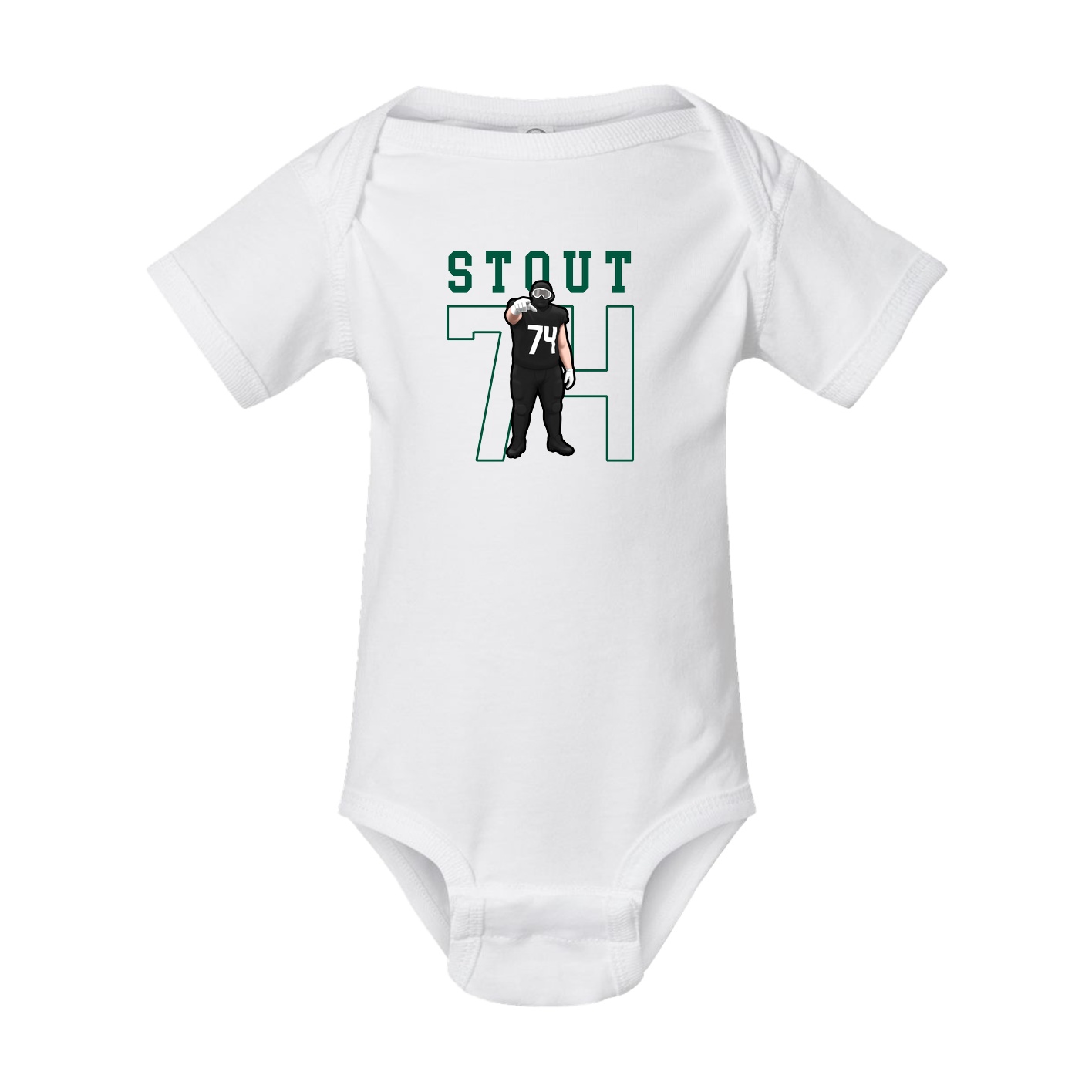 Baby Onesie — Shirsey in White
