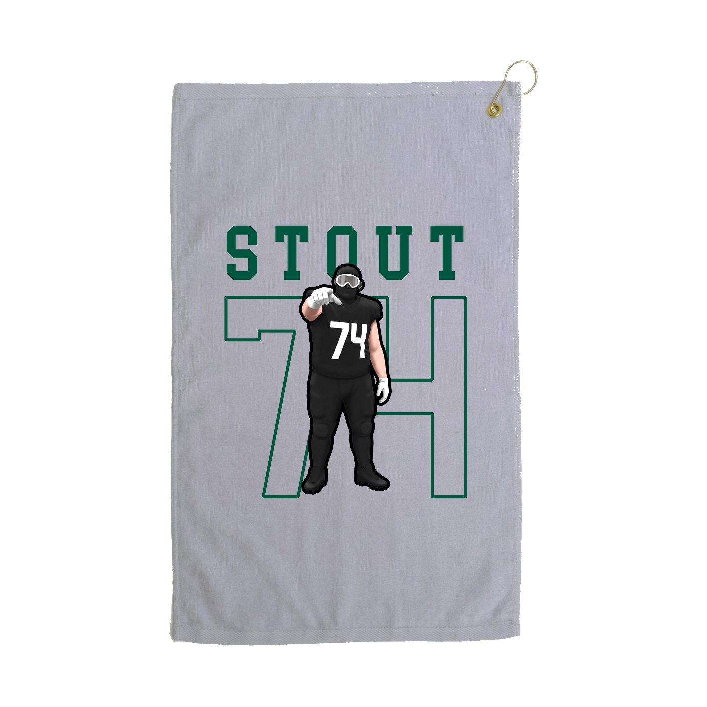 Golf Towel — Shirsey in Grey
