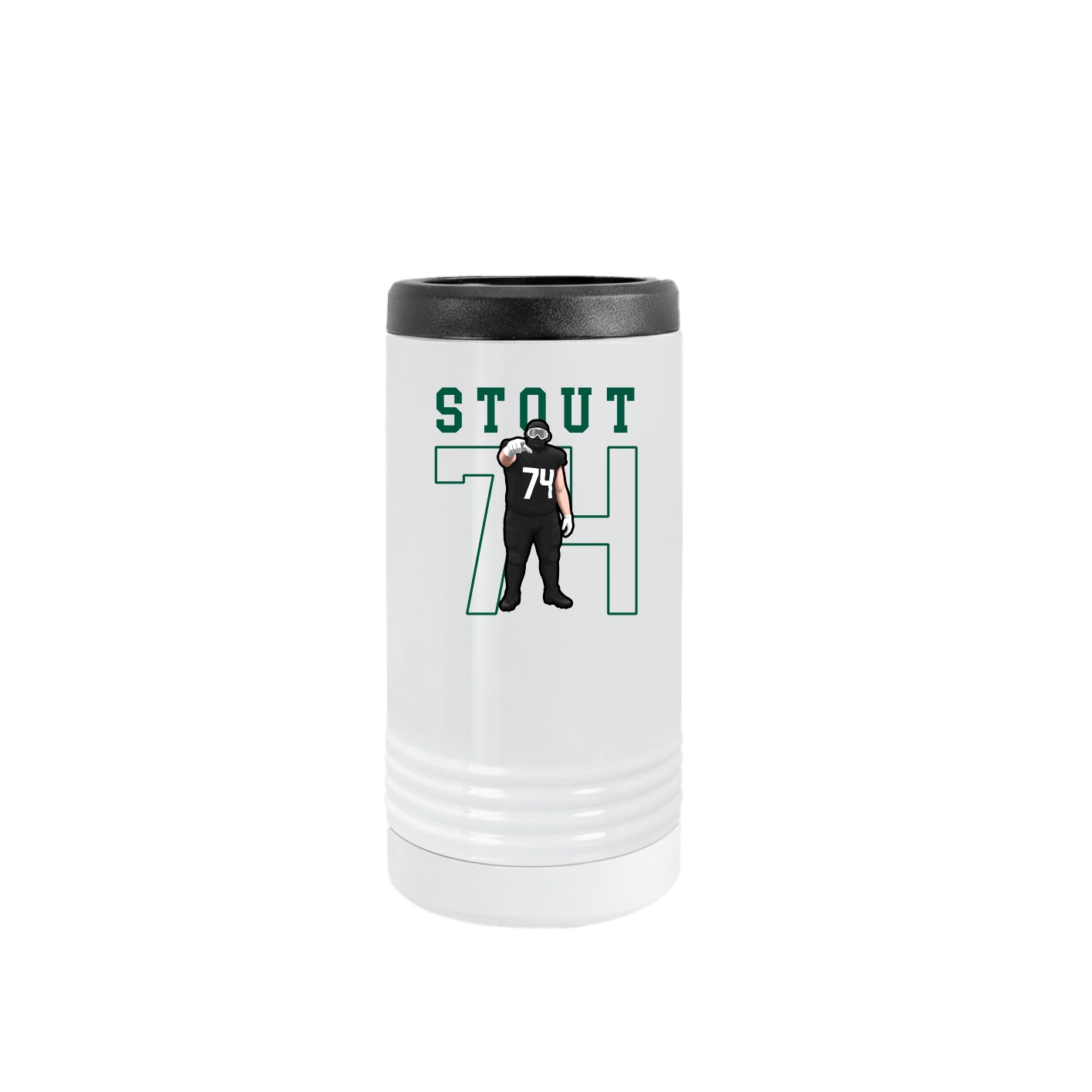 Slim Beverage Holder — Shirsey in White