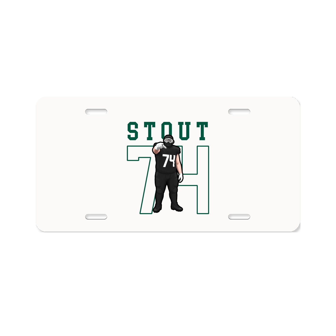 License Plate — Shirsey in Classic
