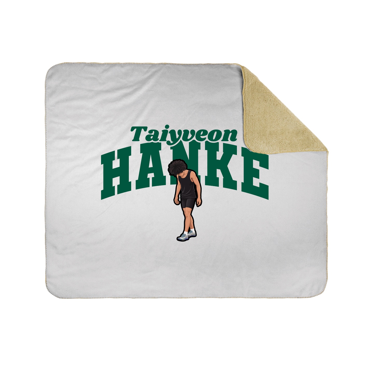 Throw Blanket — Signature Arch in White
