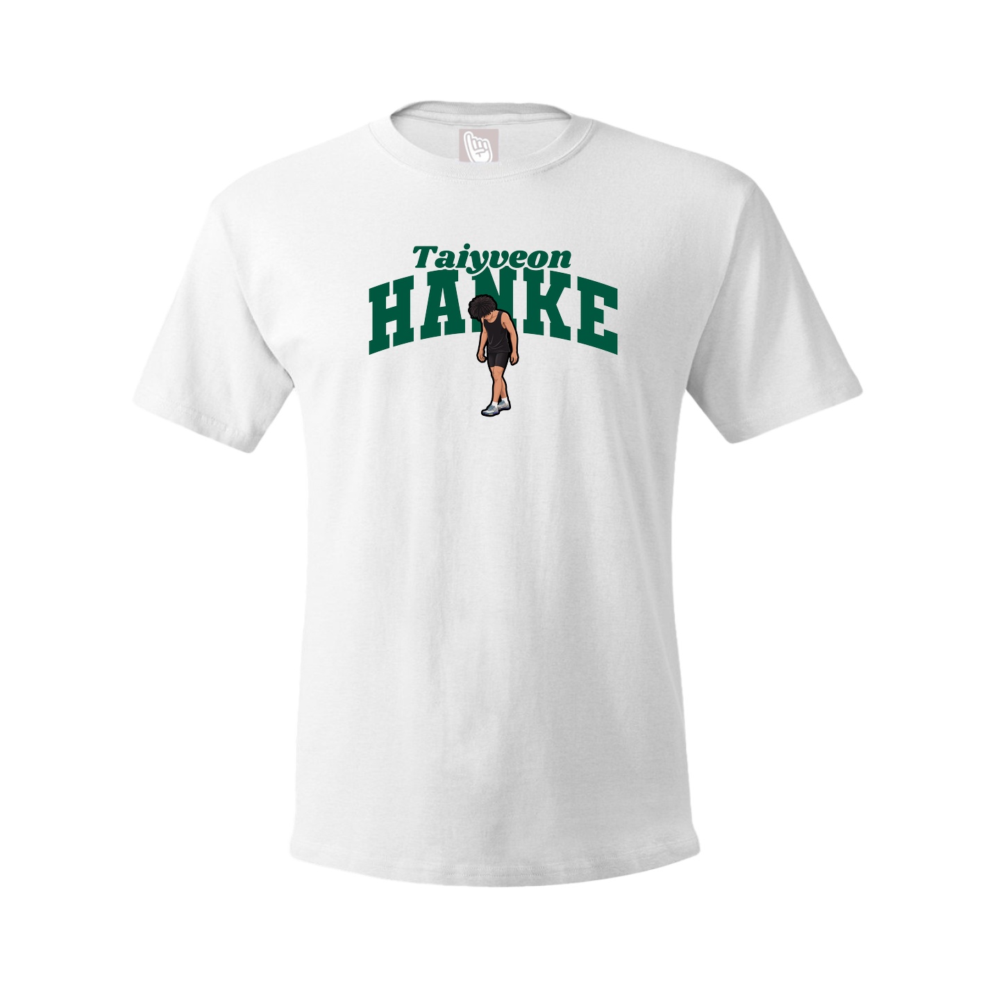 Youth Tee — Signature Arch in White