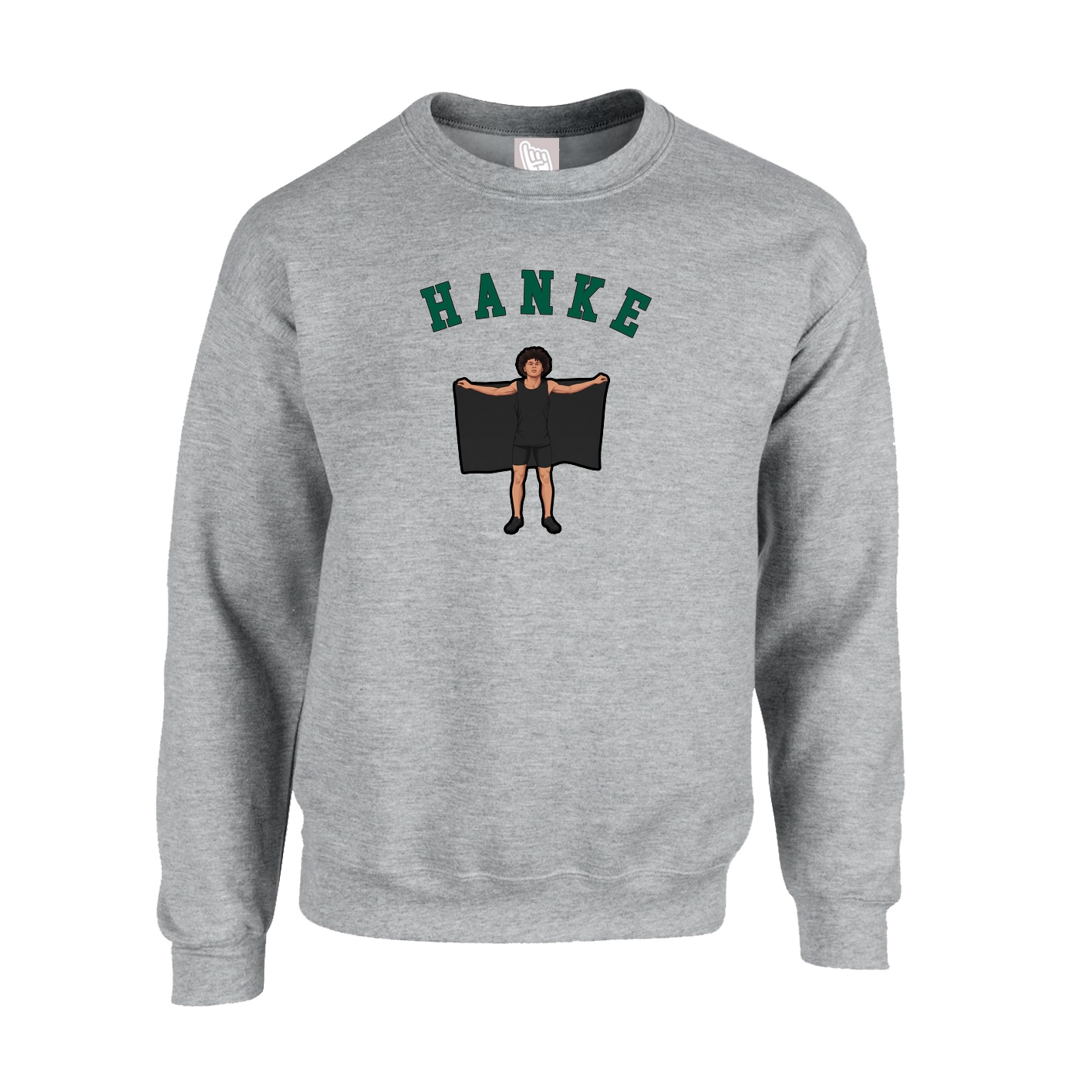 Fleece Crew — Shirsey Arch in Grey