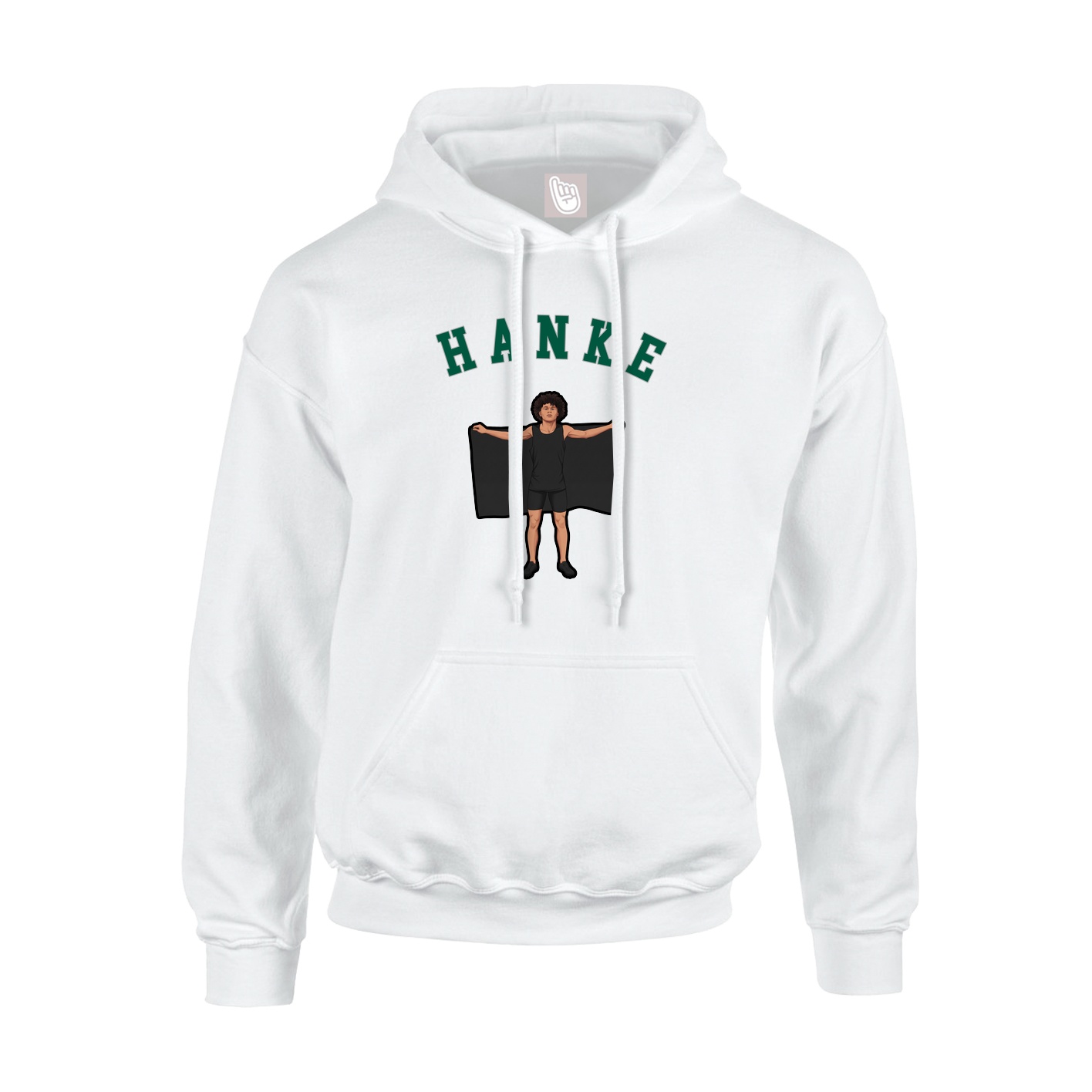 Youth Hoodie — Shirsey Arch in White