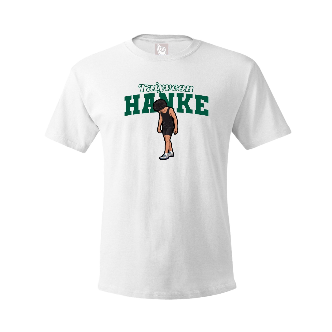 Tee — Name Arch in White