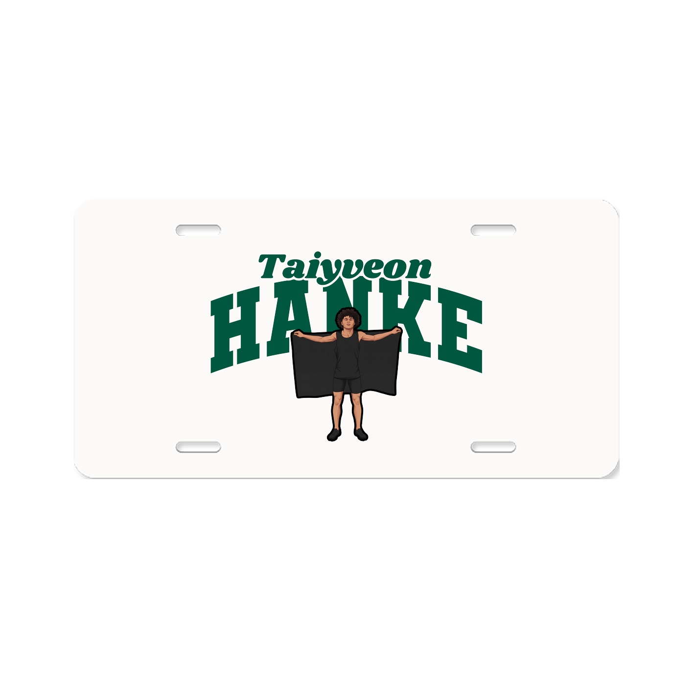 License Plate — Signature Arch in Classic