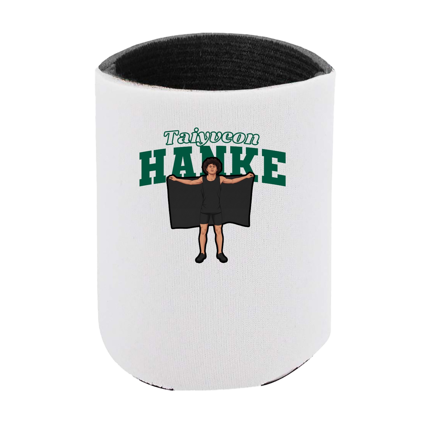 Can Holder — Name Arch in White