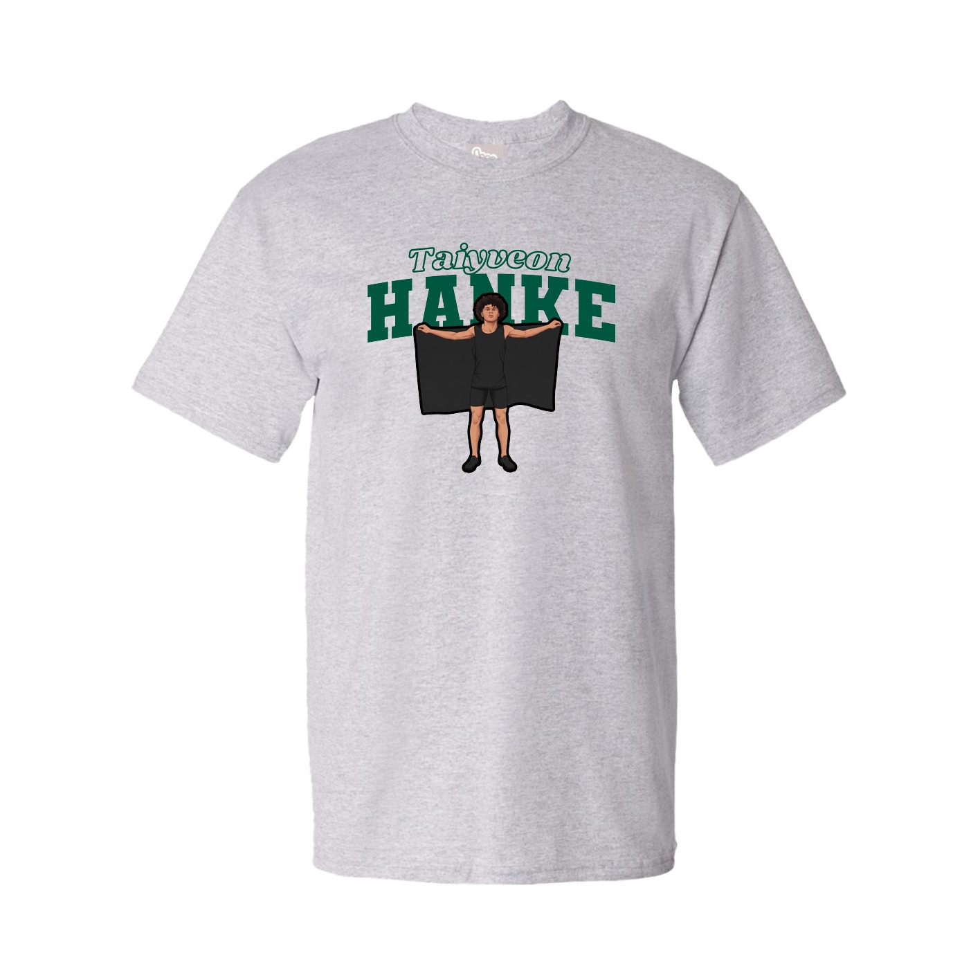 Tee — Name Arch in Grey