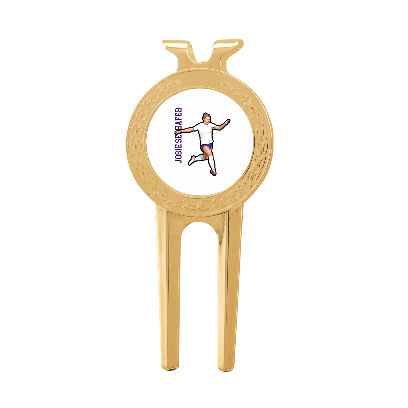 Divot Tool with Ball Marker — Name Vertical in Classic