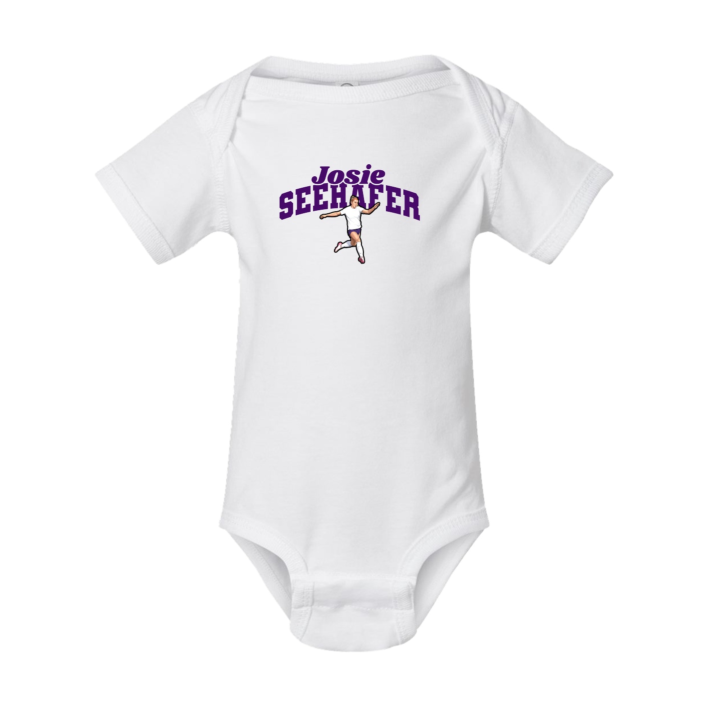 Baby Onesie — Signature Arch in White