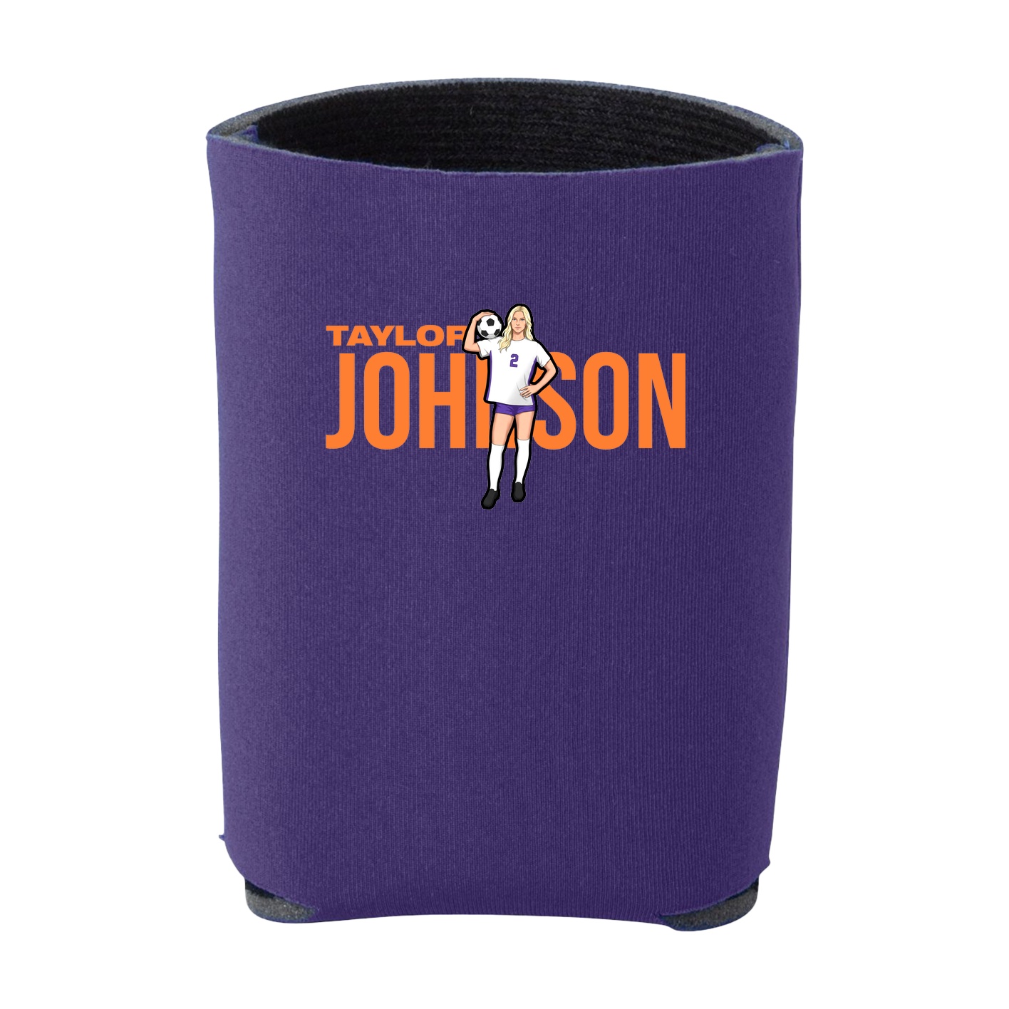 Can Holder — Player Name in Purple