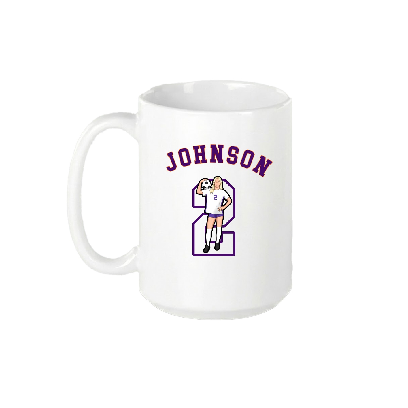 15oz Coffee Mug — Shirsey Arch in White