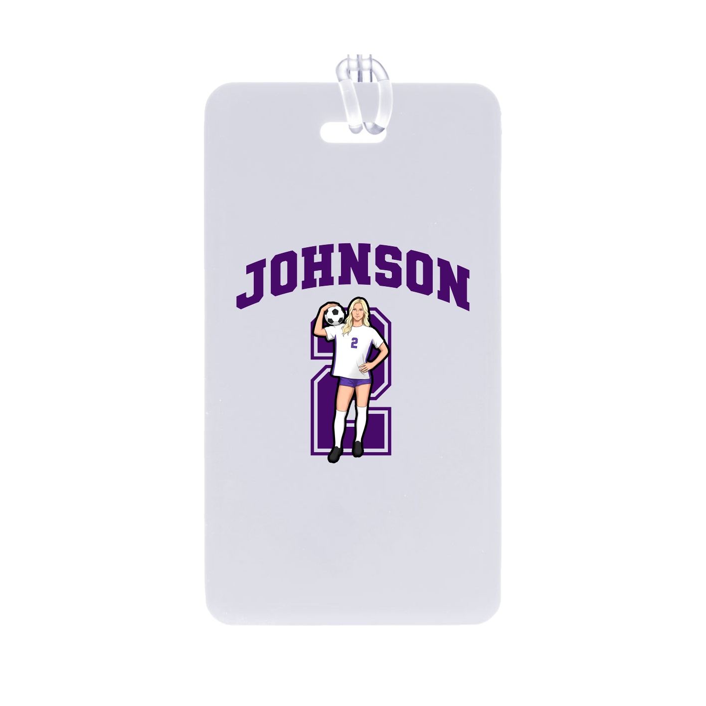 Bag Tag — Number in Classic