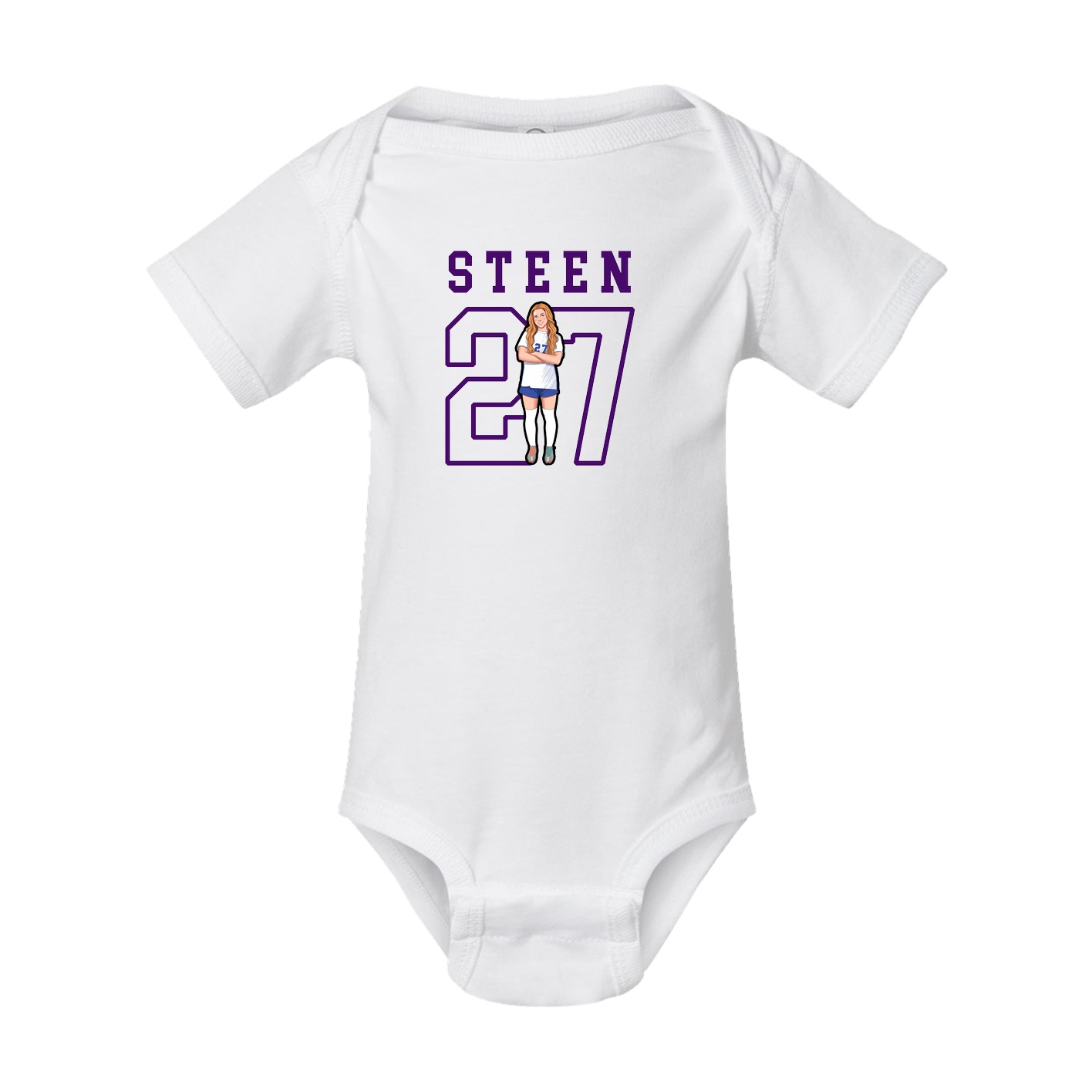 Baby Onesie — Shirsey in White