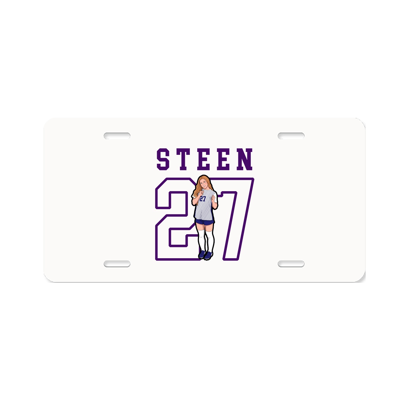 License Plate — Shirsey in Classic