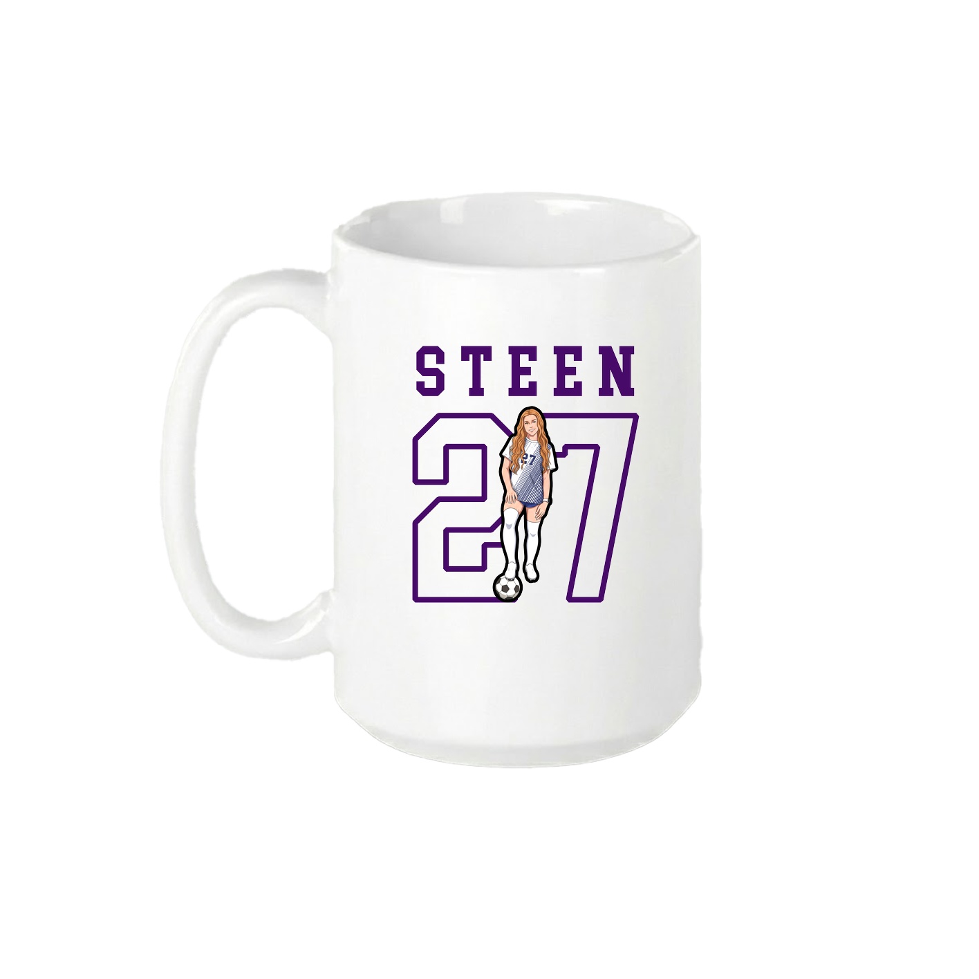 15oz Coffee Mug — Shirsey in White