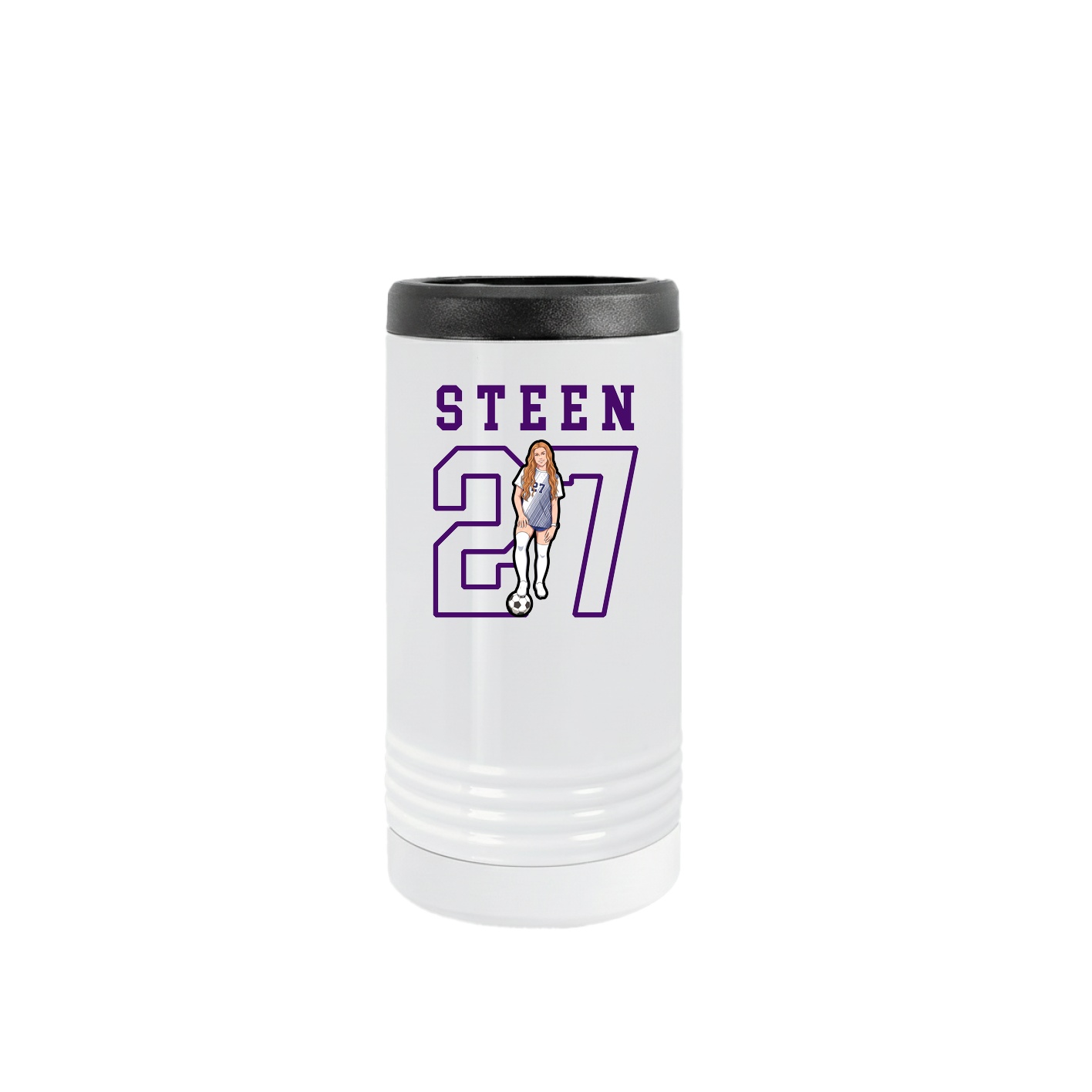 Slim Beverage Holder — Shirsey in White