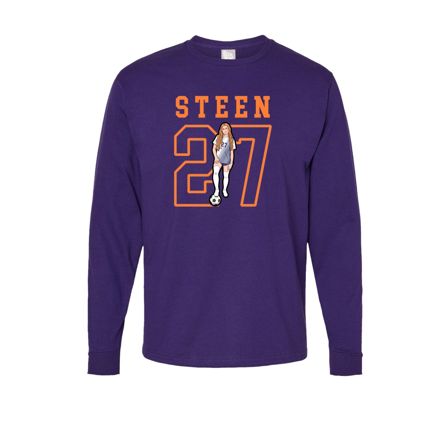 Long Sleeve Tee — Shirsey in Purple