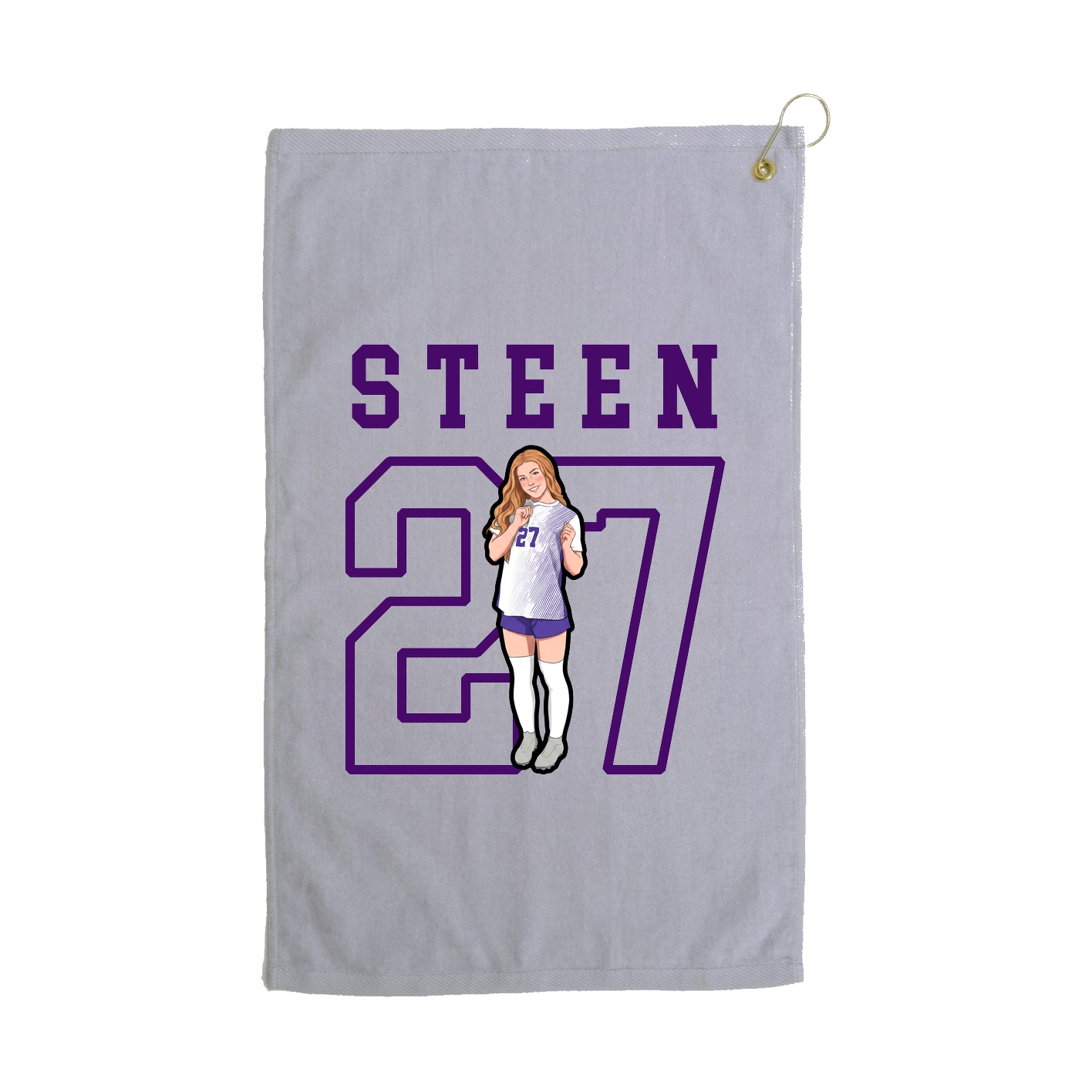 Golf Towel — Shirsey in Grey