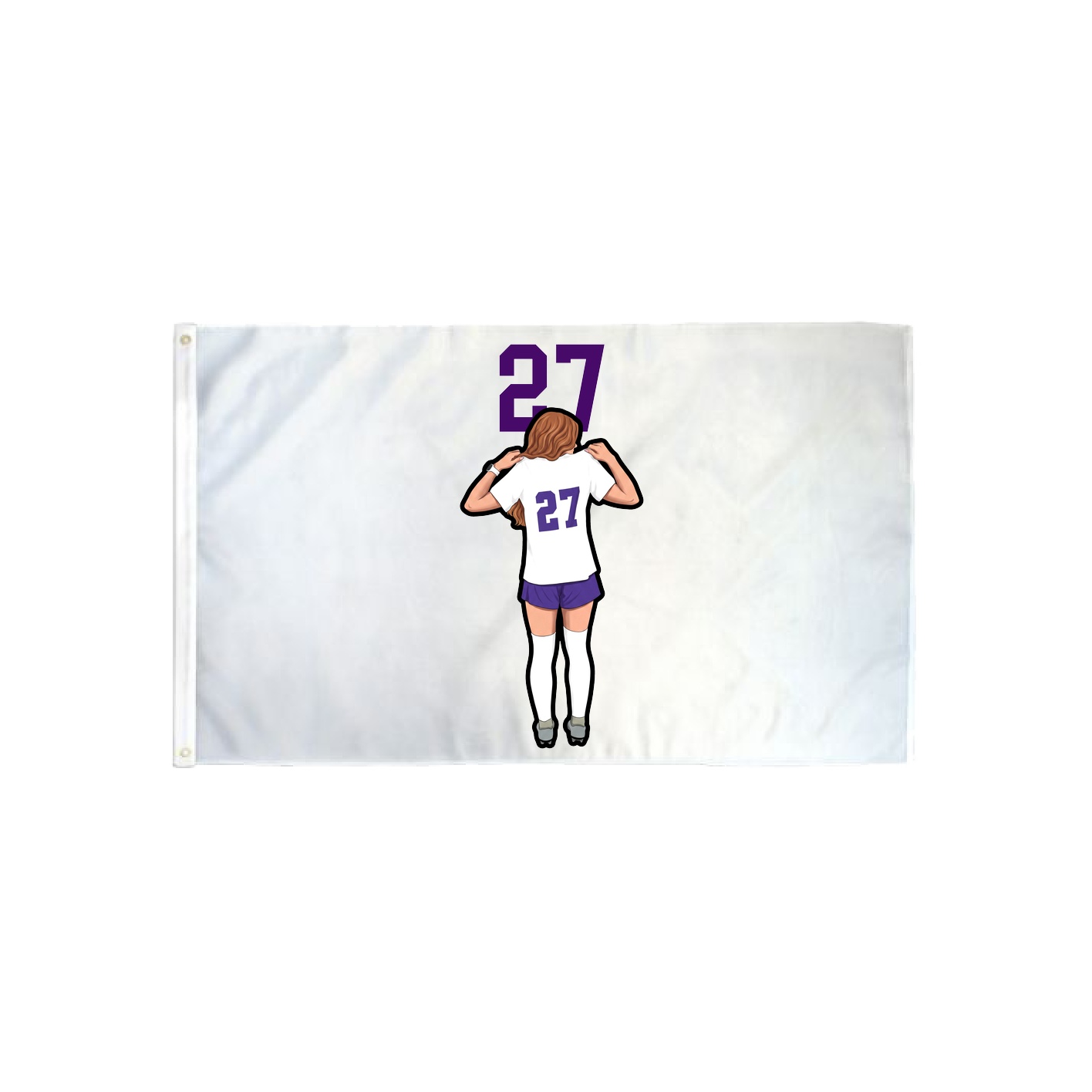 3x5 Flag — Number Top in Classic