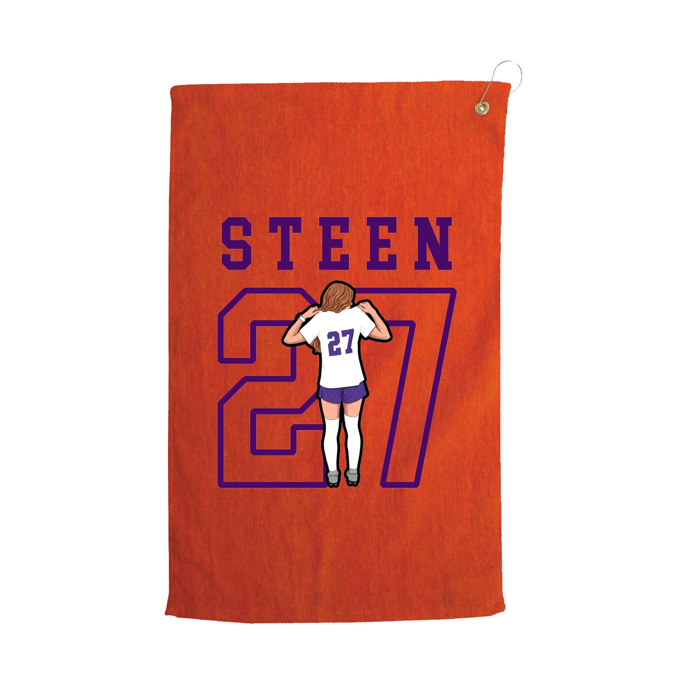Golf Towel — Shirsey in Orange