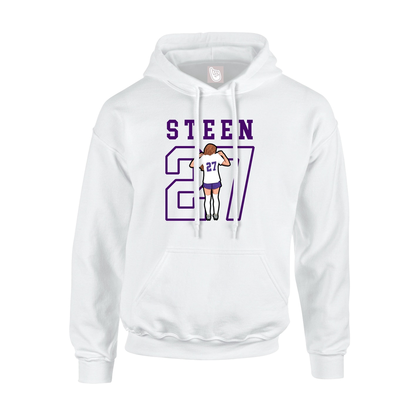 Youth Hoodie — Shirsey in White
